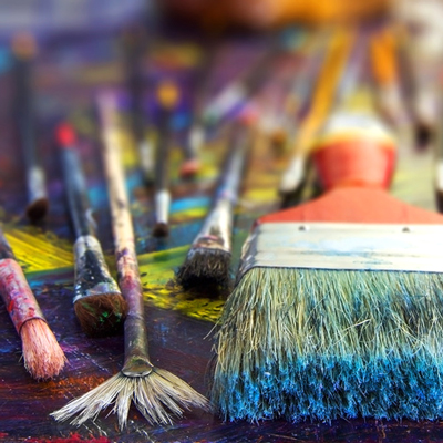 Ingrid Studer Fineart | Malatelier | Kurse | Pinsel